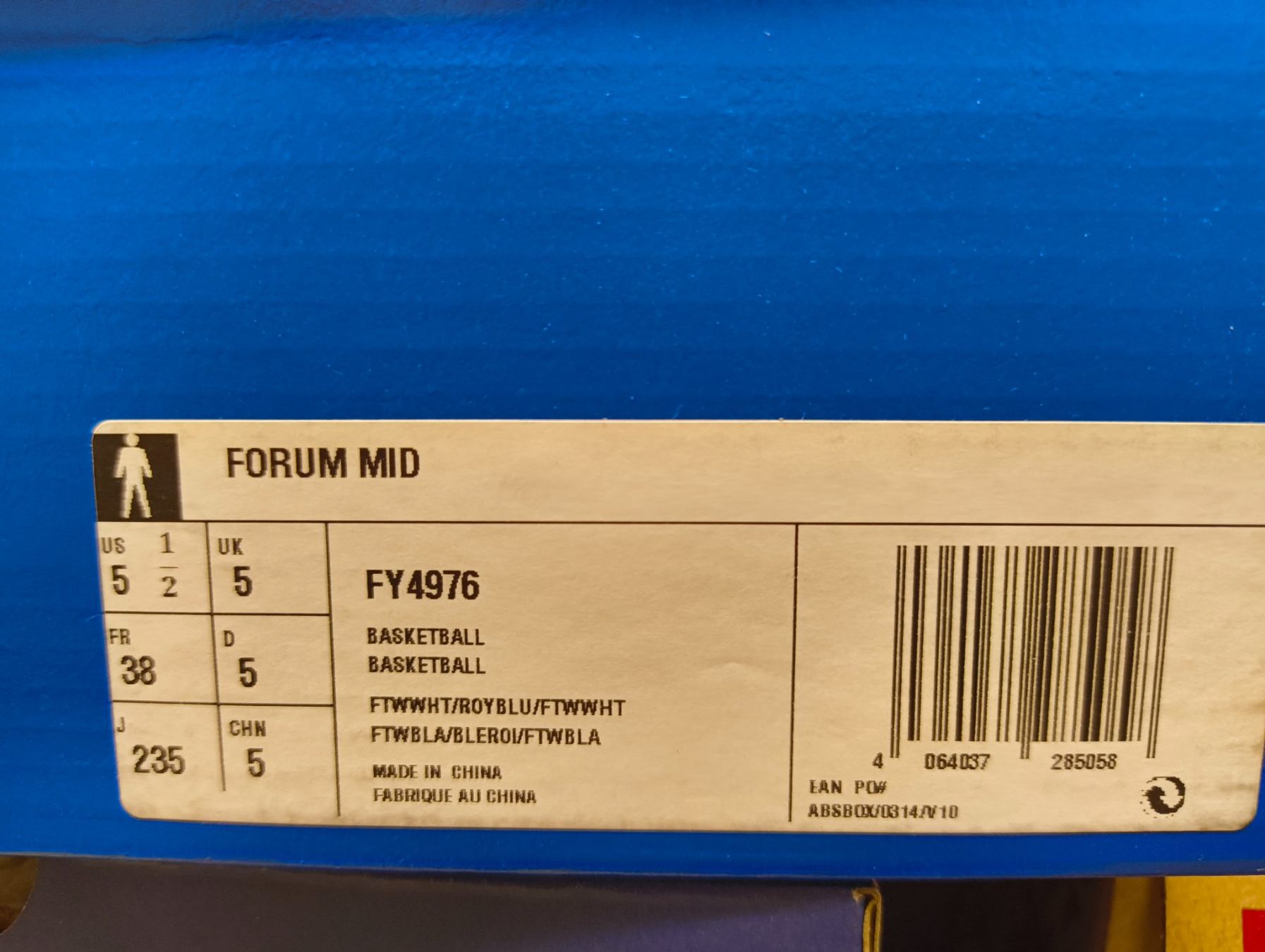 Adidas Scarpe da uomo: Adidas Forum Mid, Gr. 38 – Nuovo e nell'imballaggio originale da Uitikon Waldegg venduto da PJLS1 4