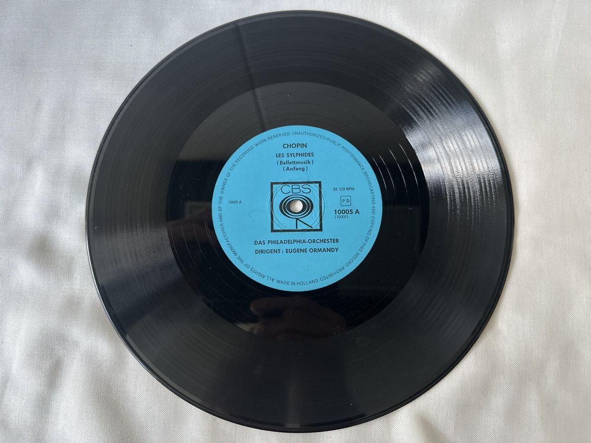 Schallplatten: Chopin: Les Sylphides - Schallplatte Vinyl – Gebraucht aus Zürich von Chaeffeler 2