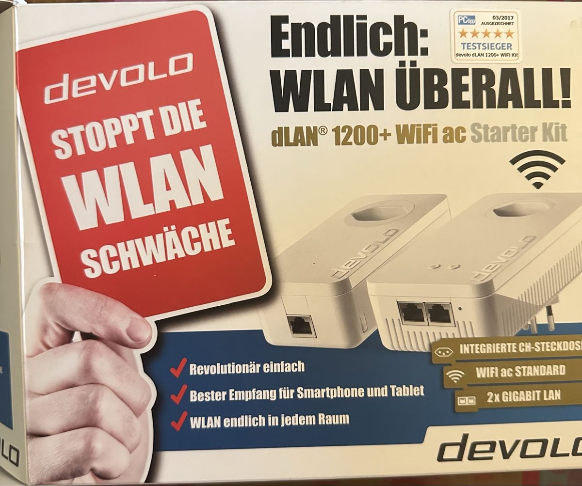 Devolo WiFi: Devolo dLAN 1200+ – D'occasion à Yverdon-les-Bains par Swissm35