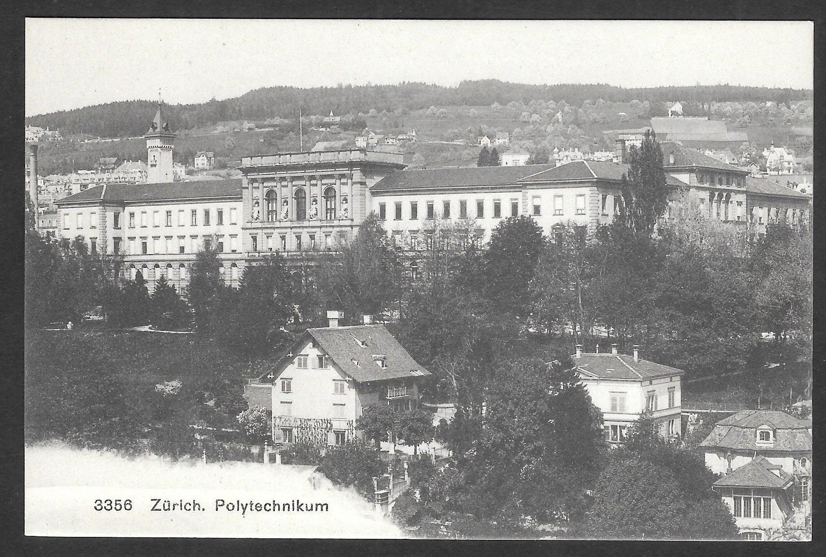 Cartoline postali: Zürich Polytechnikum – Usato da Olten venduto da clotaldi