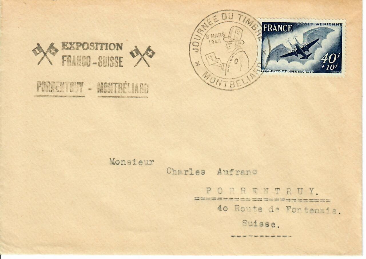Tous les timbres: Brief, Frankreich 1948 – D'occasion à Hochdorf par Ziegel-16
