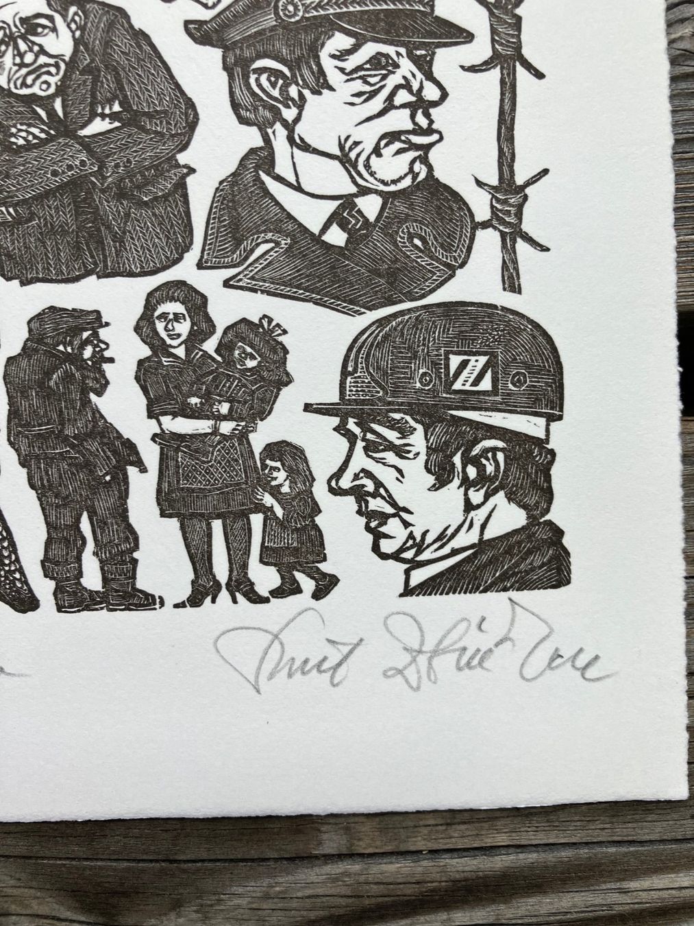 Xilografie: Holzschnitt von Emil Zbinden – Usato da Winterthur venduto da Barunggeli 1