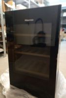 Hisense RW12D4NWG0 - Freistehend Weinkühlschrank, Schwarz, G