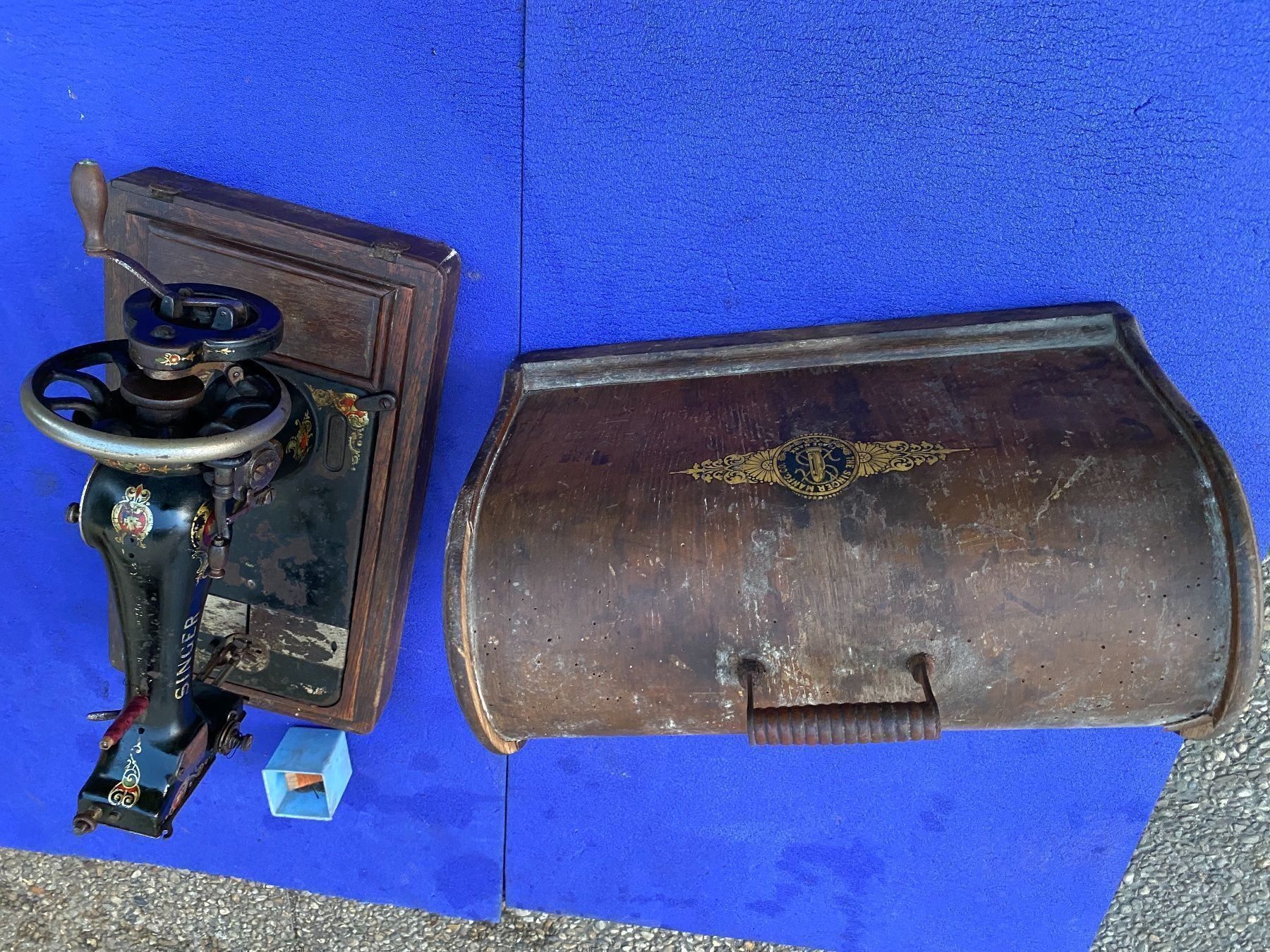 Macchine da cucire: Machine à coudre singer – Difettoso da Vevey venduto da Chupita-met 5