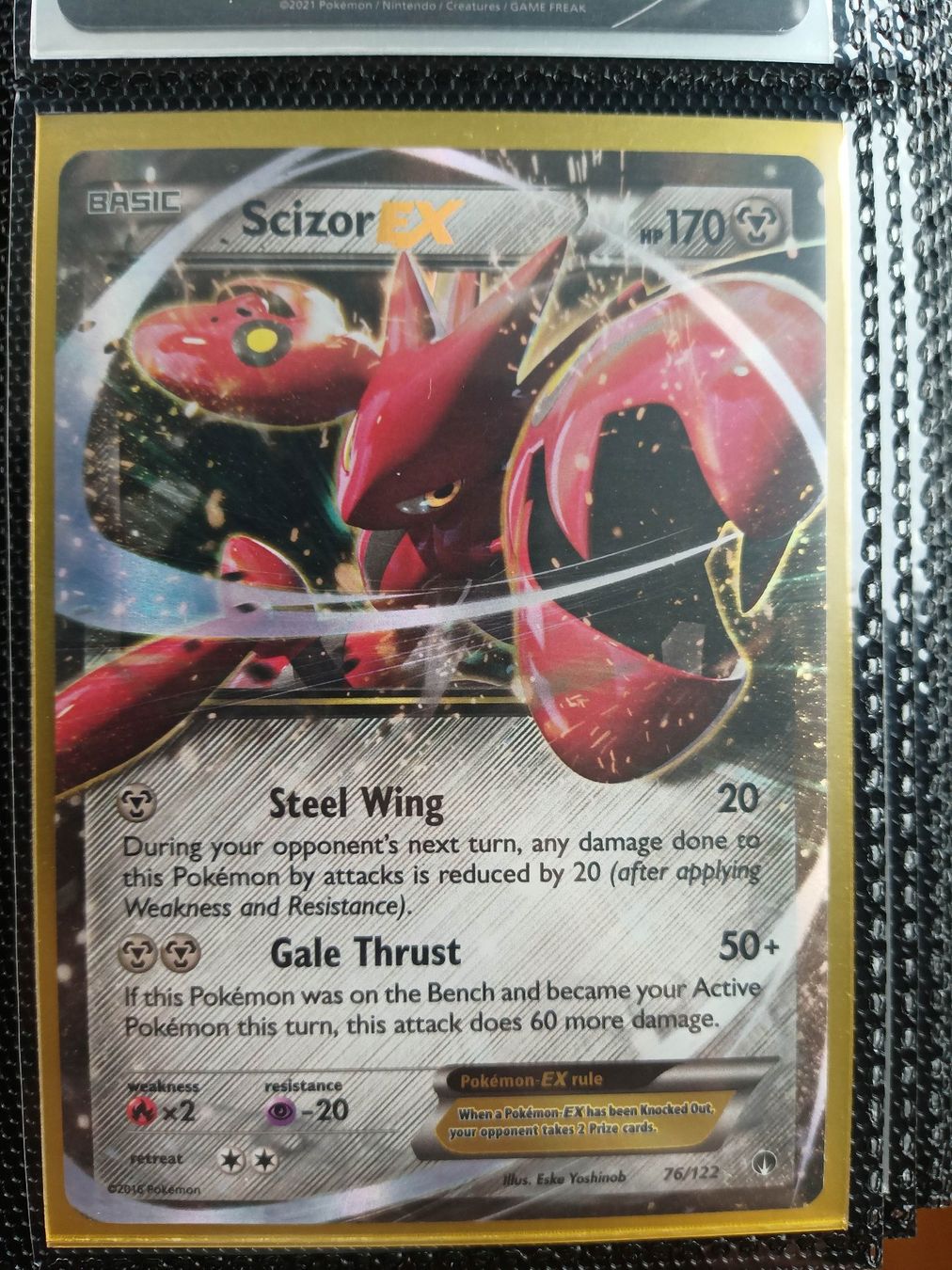 Pokémon Sammelbilder & Trading cards: Scizor EX - Breakpoint – Gebraucht aus Altstätten SG von GGsGameshop