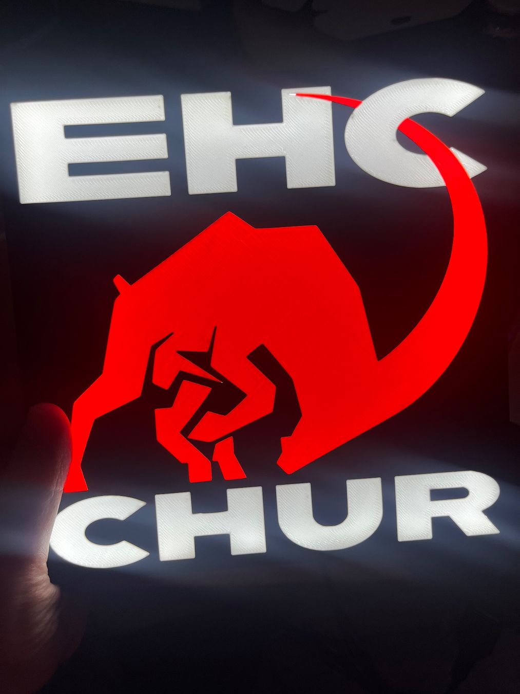 Lampade: EHC Chur lightbox lampe bis – Nuovo (secondo la descrizione) da Noville venduto da Berlusconi55 1