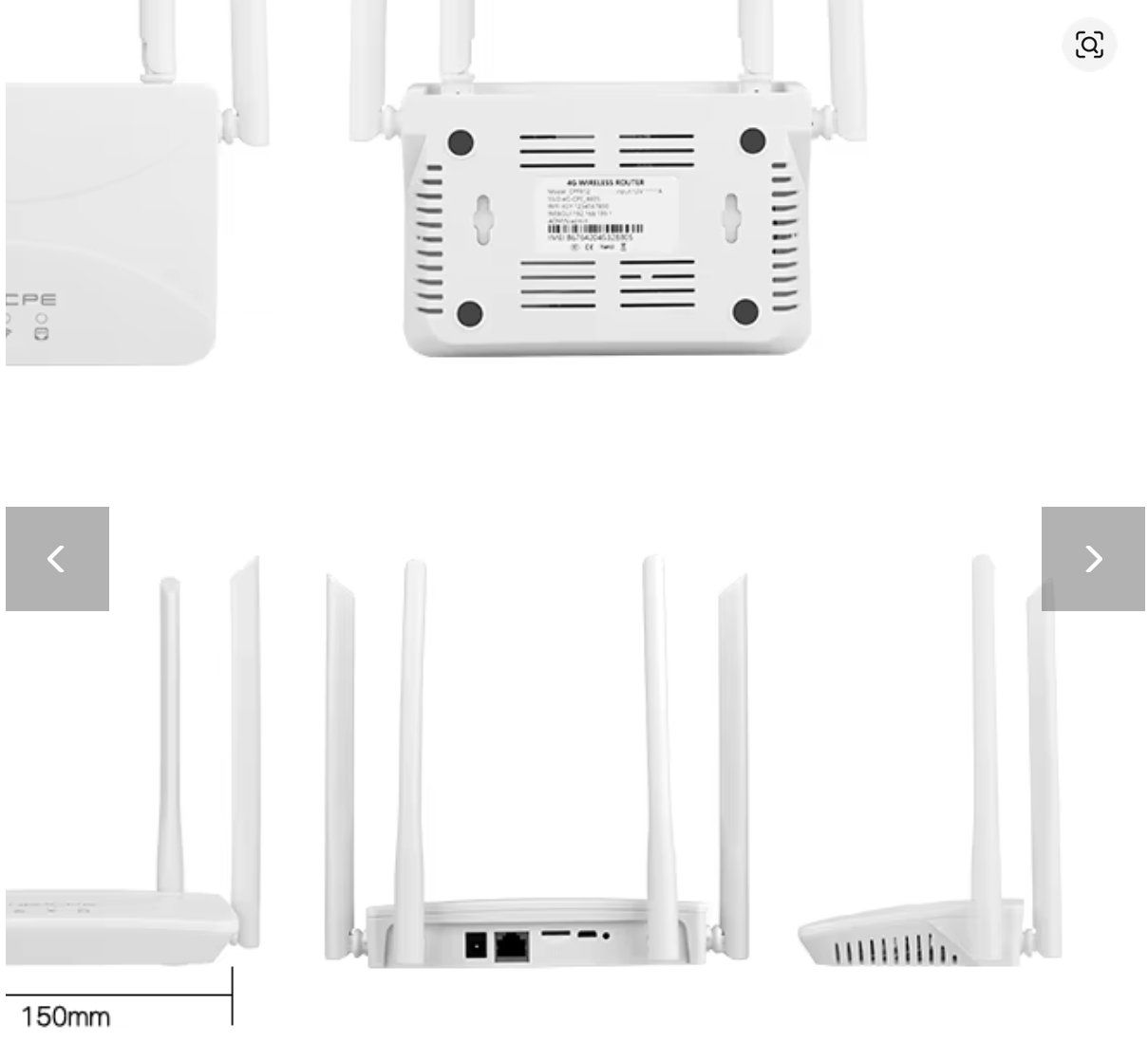 Modems & Router: 4G LTE Router CPF912-OY | WLAN 150Mbit | Micro-SIM – Gebraucht aus Bern von frupniew 1