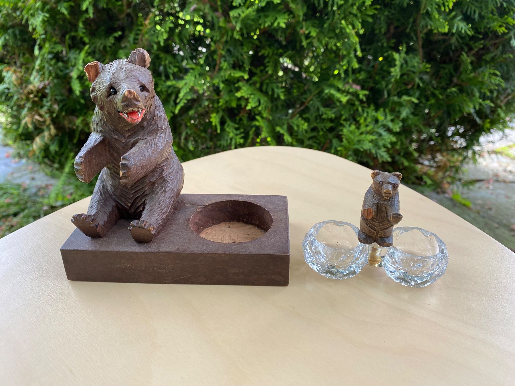 Figuren: 2 schöne geschnitzte Brienzer Bären – Gebraucht aus Feldbach von Olive1 8