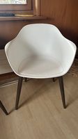 Ikea Gronsta 2 X Armlehnstuhl, drinnen/draußen, weiß