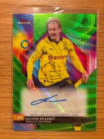 Topps Finest Julian Brandt BVB Autogramm /99