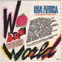 USA for Africa (Michael Jackson Quincy Jones) 7" Vinyl 1985