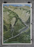 Schulwandbild "Wildbachverbauung"