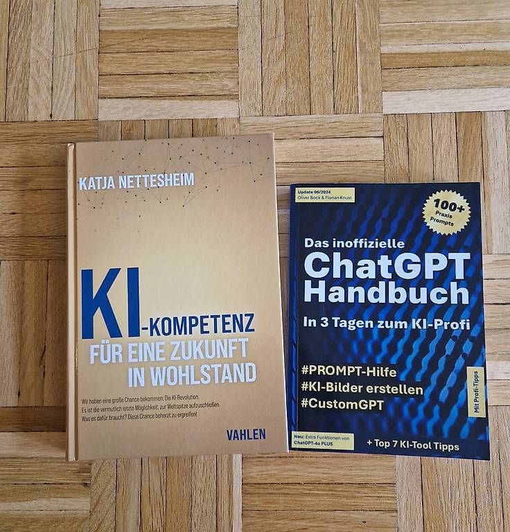 Libri: 2 Bücher über KI & ChatGPT – Usato da Zürich venduto da Le1