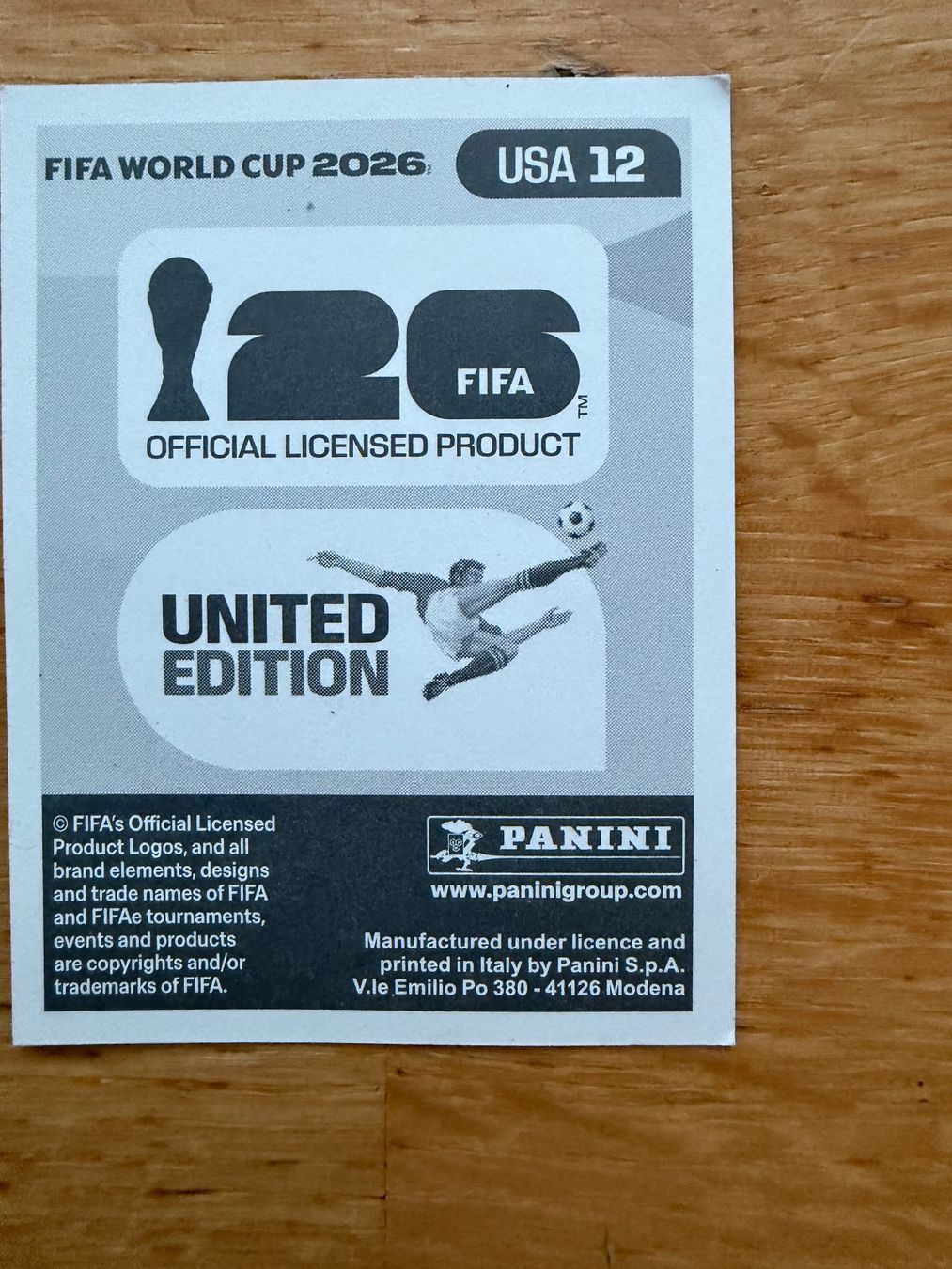 Panini Carte collezionabili: Panini USA 12 Timothy Weah – Nuovo (secondo la descrizione) da Zürich venduto da bel5 1