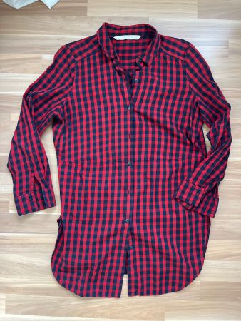Lange Bluse/Hemd, karo