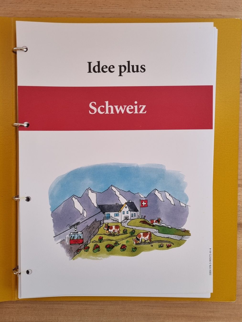 Ordner: Idee plus Ordner "SCHWEIZ" – Gebraucht aus Weite von Nur63 1