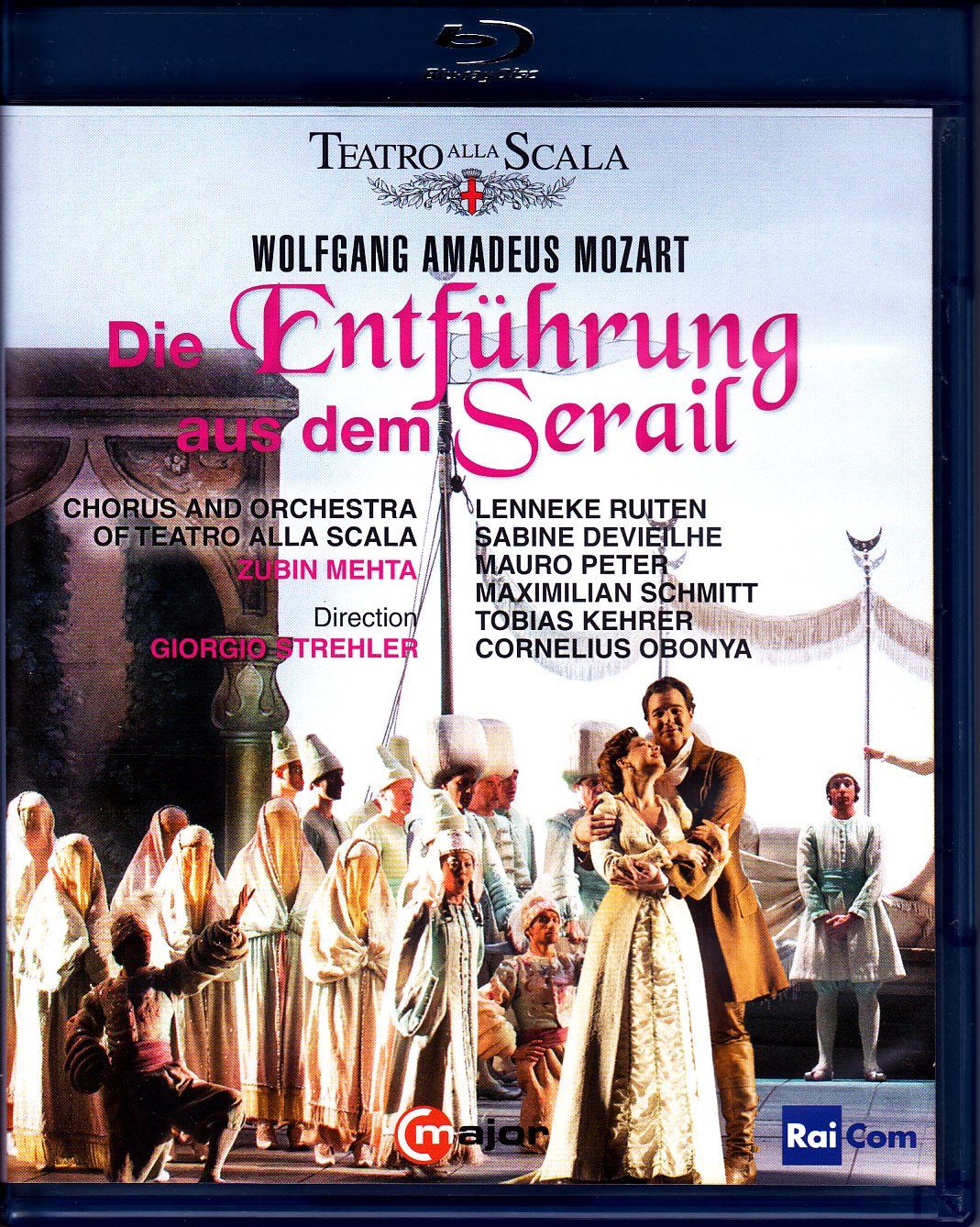 Tutti i DVDs: Die Entführung aus dem Serail, Oper - Blu-Ray-Disc – Usato da Rubigen venduto da OPERNFREUND