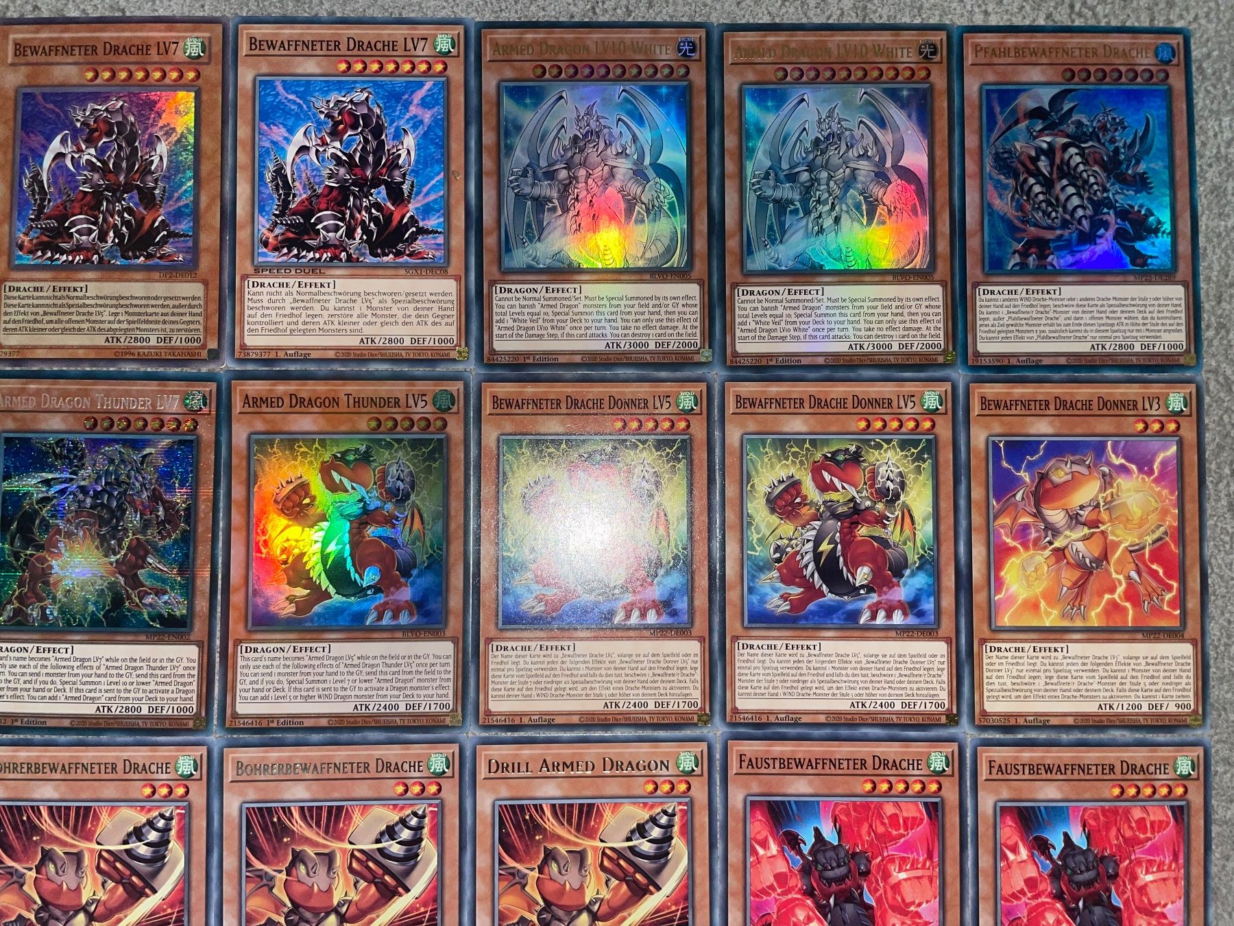 Yugioh Carte collezionabili: YuGiOh Bewaffneter Drache Deck – Nuovo (secondo la descrizione) da Altstätten SG venduto da ChangeMaker 2
