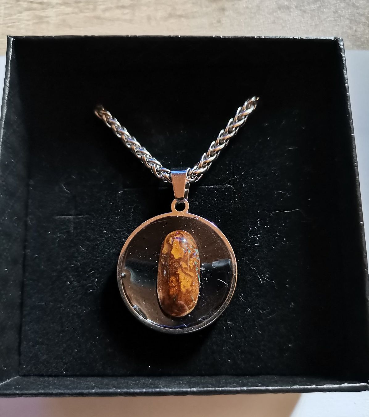 Ciondoli: Boulder Opal Halskette – Nuovo (secondo la descrizione) da Altstätten SG venduto da MainStones 5