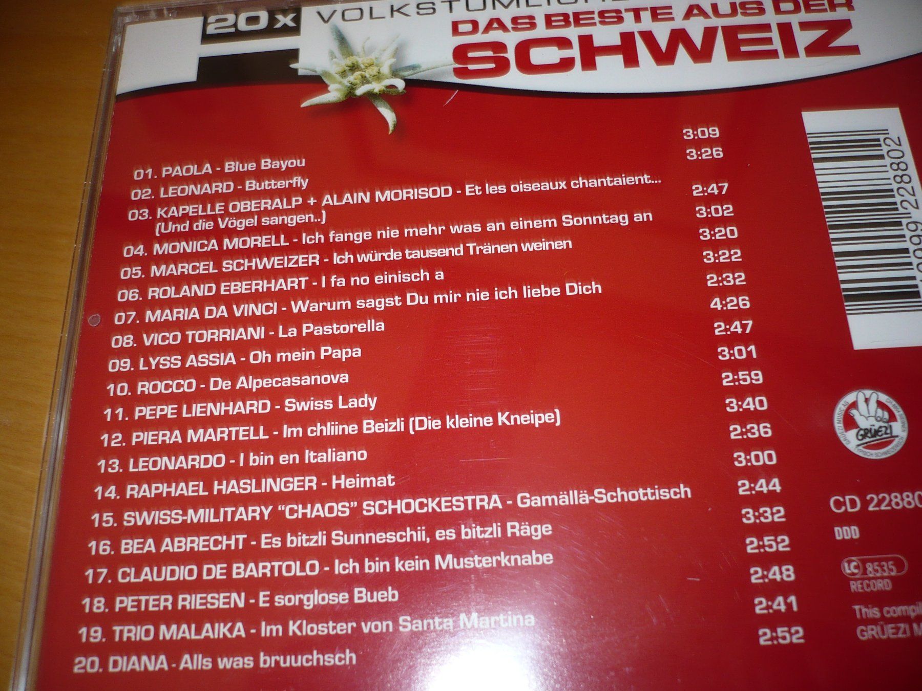 CD: Das Beste aus der Schweiz 3 CD Box – Nuovo (secondo la descrizione) da Merzligen venduto da Marthe22 7