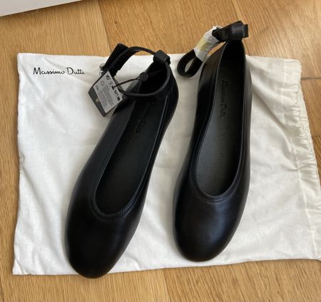 Neue Leder-Ballerinas von Massimo Dutti, Grösse 39