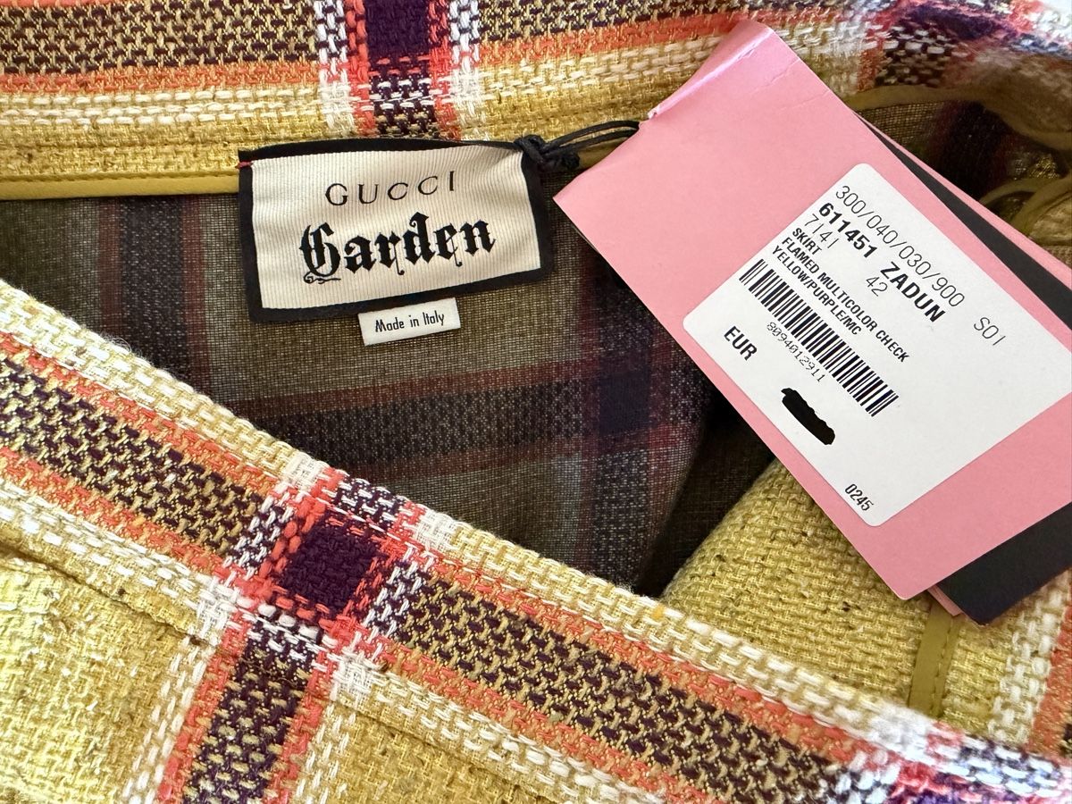 Gucci Gonne: GUCCI GARDEN / NEW ! – Nuovo e nell'imballaggio originale da Biel/Bienne venduto da calumetlindien 1