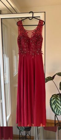 Rotes Abendkleid L/XL