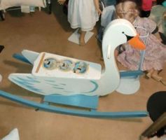 Schaukelschwan für Kinder