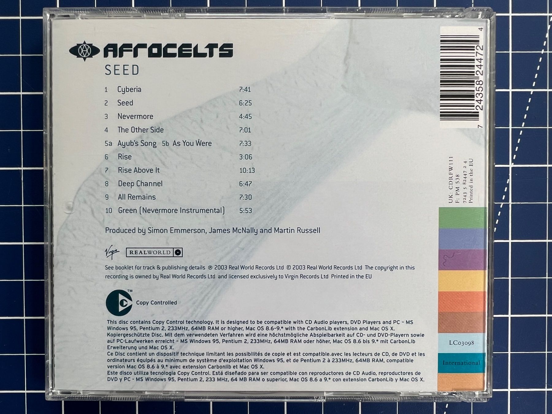 CD: AFROCELTS - Seed – Usato da st.gallen venduto da sophiephie 2
