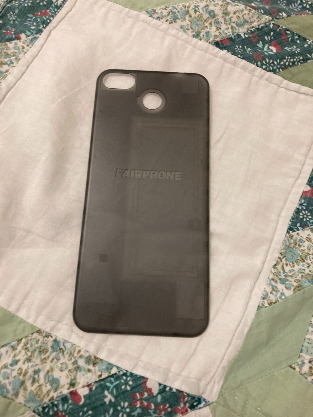 Fairphone Cover & Protezioni schermo: Fairphone 3 Battery Cover – Usato da Rorschach venduto da mon_cyq9