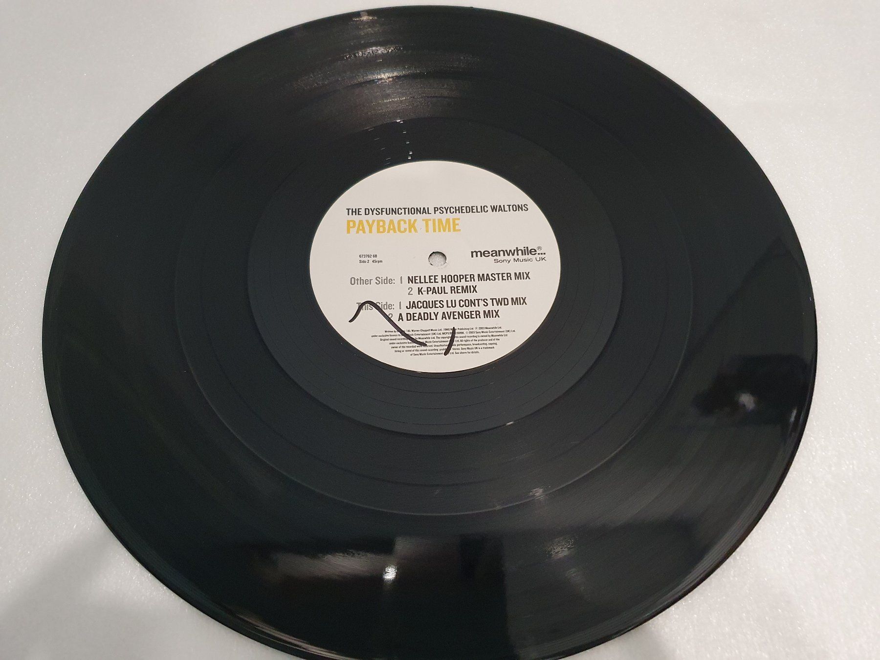 Schallplatten: The Dysfunctional Psychedelic Waltons–Payback Time (Electro) – Gebraucht aus Uster von Vinyl-Leidenschaft 4