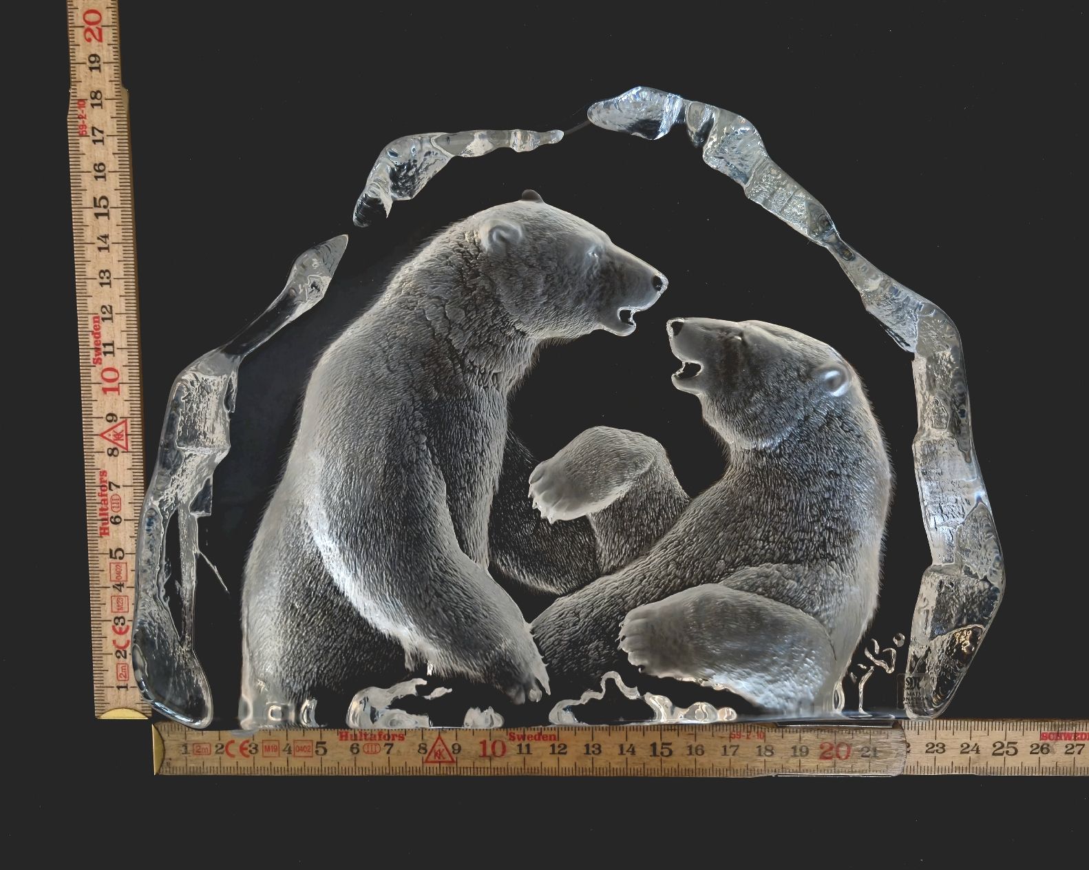 Sculture & Statue: Polar Bears - Crystal Sculpture | Limited Edition – Nuovo (secondo la descrizione) da Flums venduto da TheNorthMan 1