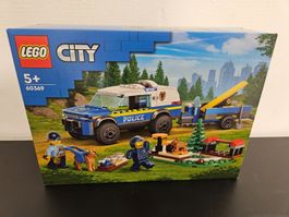 Neu - Lego City - 60369 - Mobiles Polizeihunde-Training
