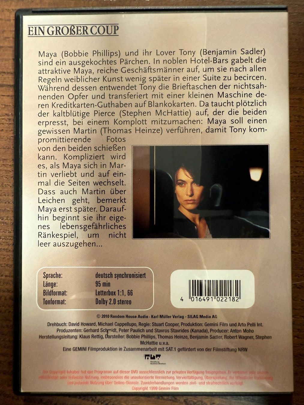 Alle DVDs: Ein grosser Coup (Bobbie Phillips) – Gebraucht aus Zürich von FilmFreunde 1