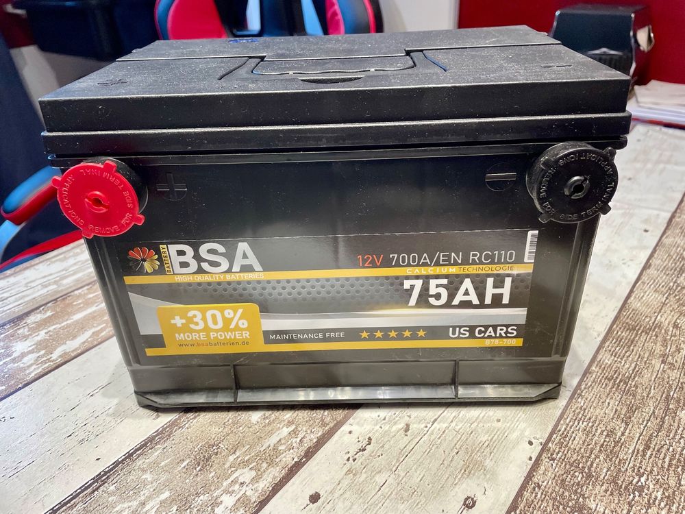 BSA RC110 US Autobatterie 75Ah 12V NEU