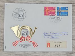 CL17 Enveloppe + Timbre Suisse 1971