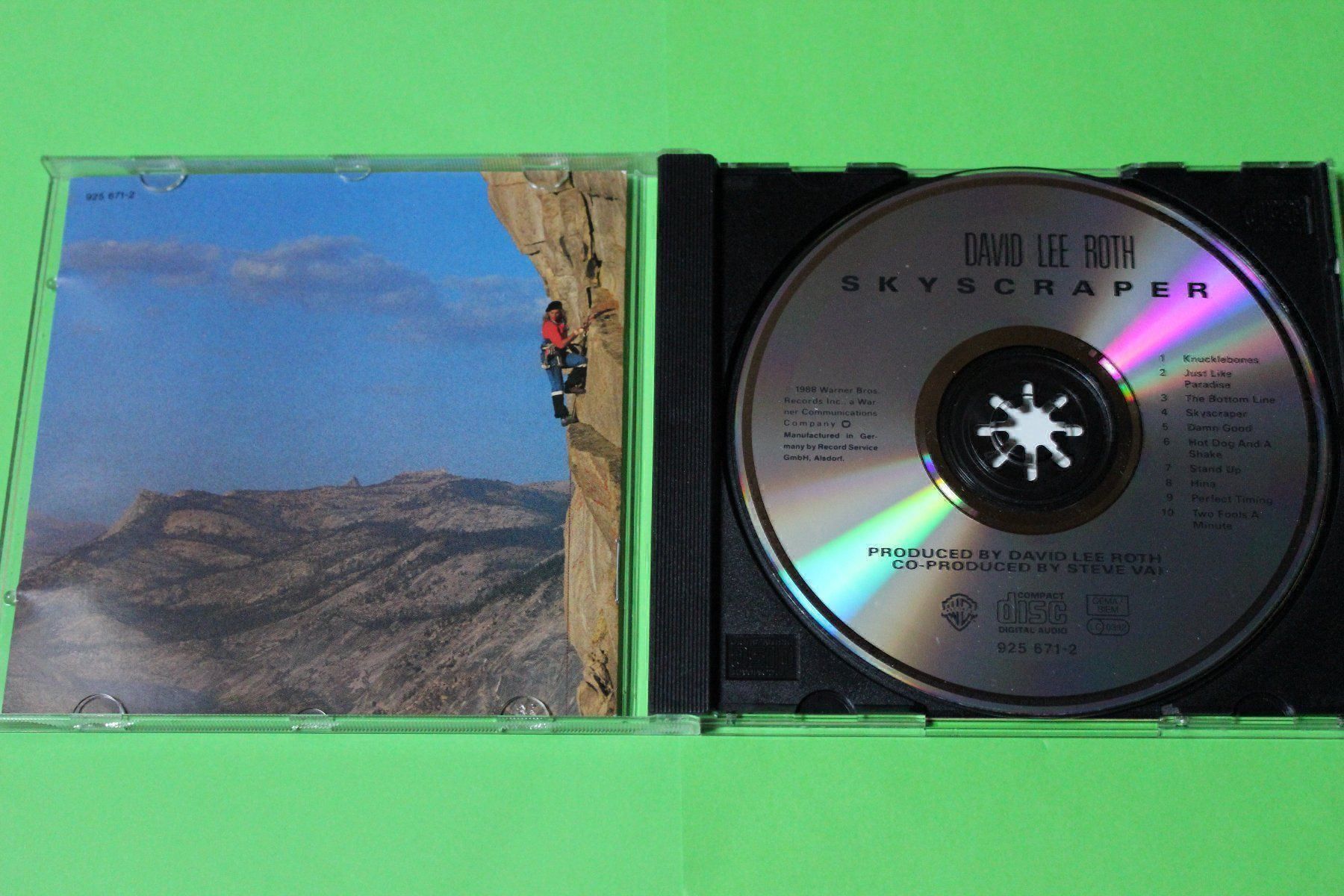 CDs: DAVID LEE ROTH (Van Halen) - SKYSCRAPER CD!!!!!!!!!! – Gebraucht aus Tübach von JamesStone 2