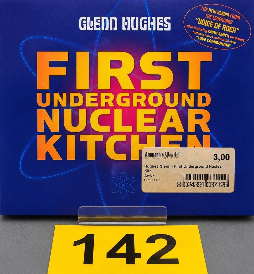 CD: CD Glenn Hughes "First Underground Nuclear Kitchen", Nr. 142 – Nuovo e nell'imballaggio originale da Kottwil venduto da Crazyrolf