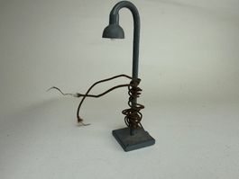 Märklin Lampe massiv Metall grau