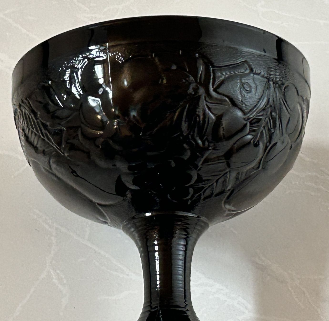 Coupes: Schwarze Schale mit Standfuss Vintage – D'occasion à Neukirch-Egnach par Phion 2