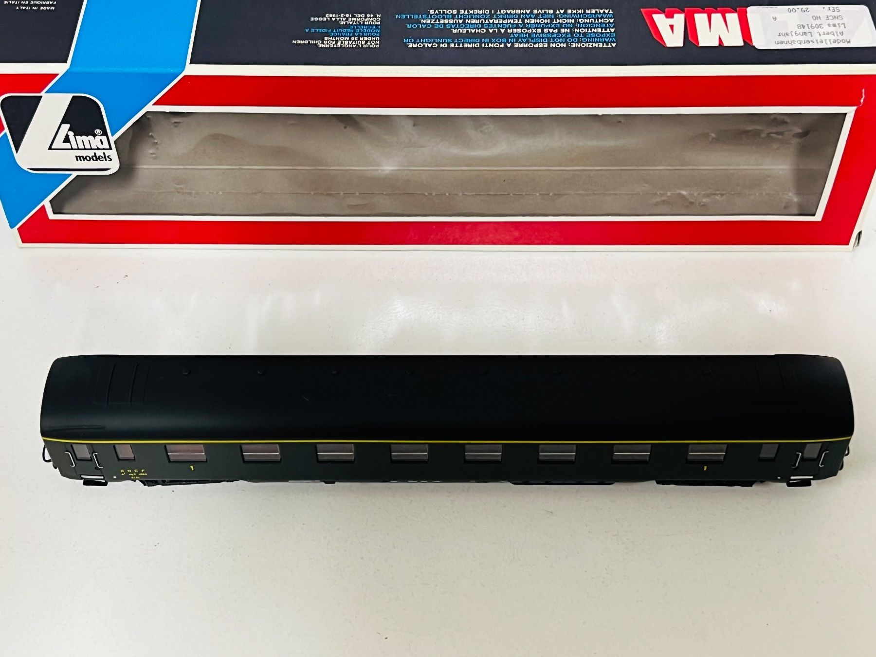 Lima Modellini di ferrovie: Lima  30 9148 SNCF 1.Kl. H0 DC – Usato da Geroldswil venduto da TopTrain54 4