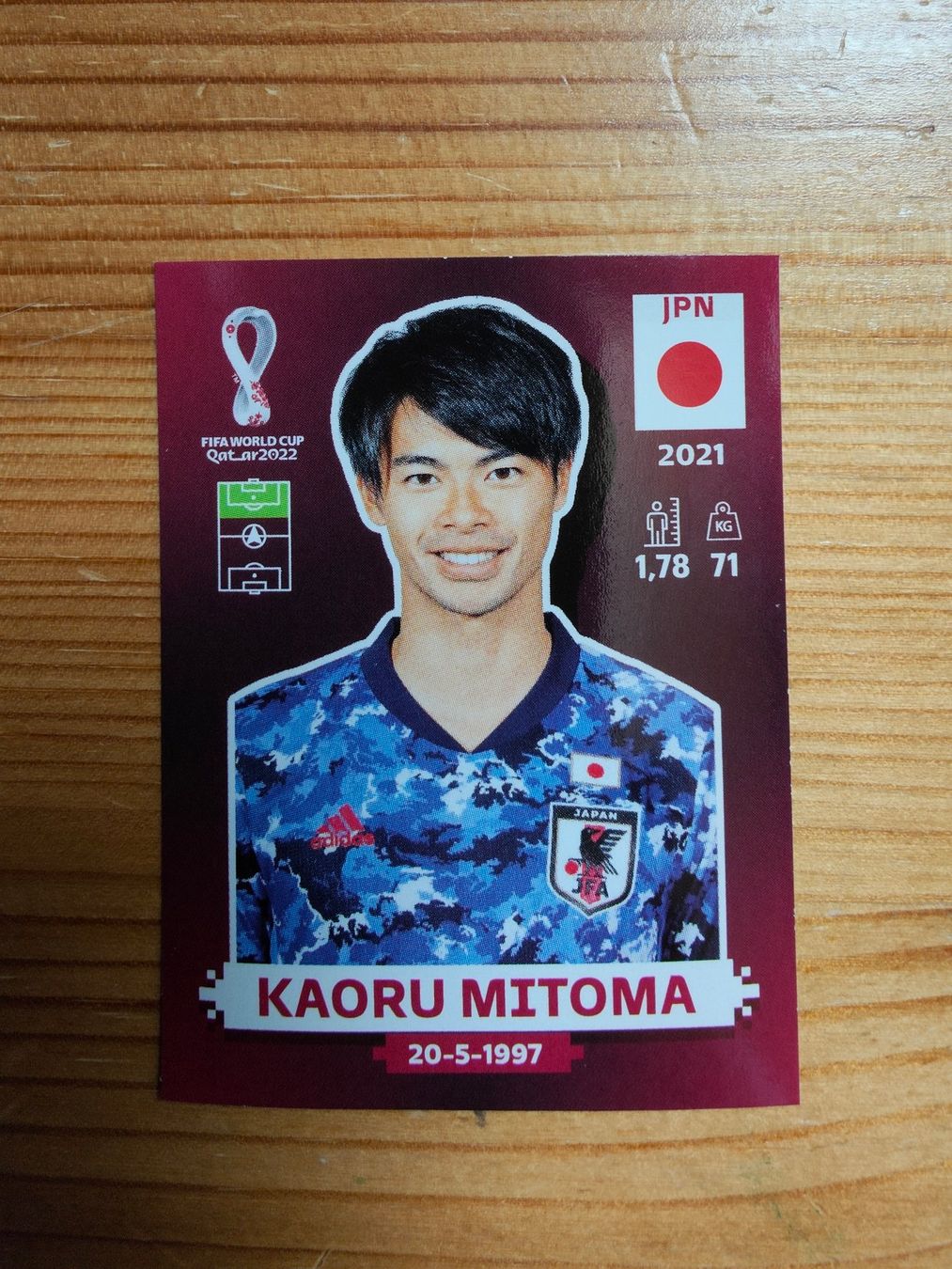 Panini Carte collezionabili: Panini WM 2022-JPN 19 – Nuovo e nell'imballaggio originale da Hittnau venduto da stamps_and_coins