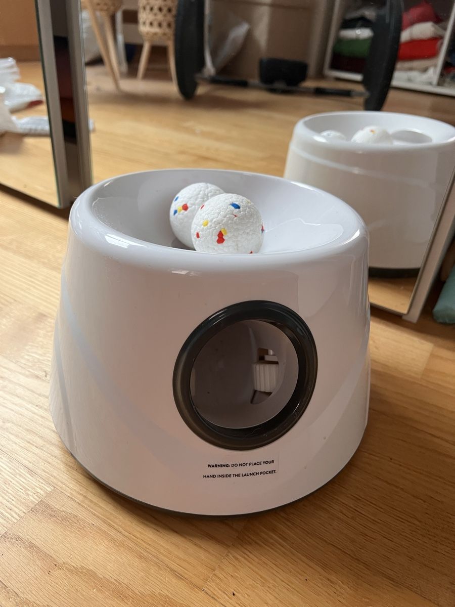 Jouets: Automatischer Hundeballwerfer mit Auto-Walking-System – D'occasion à Laupersdorf par Cloludi