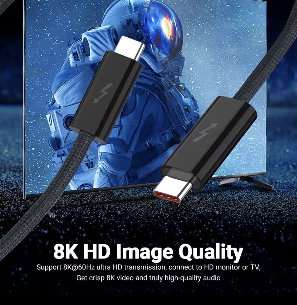 Cavi: USB 3. 0 Typ-C-Datenkabel, Schnellladekabel mit 40 Gbits – Nuovo e nell'imballaggio originale da Rorschach venduto da lobosch1 1