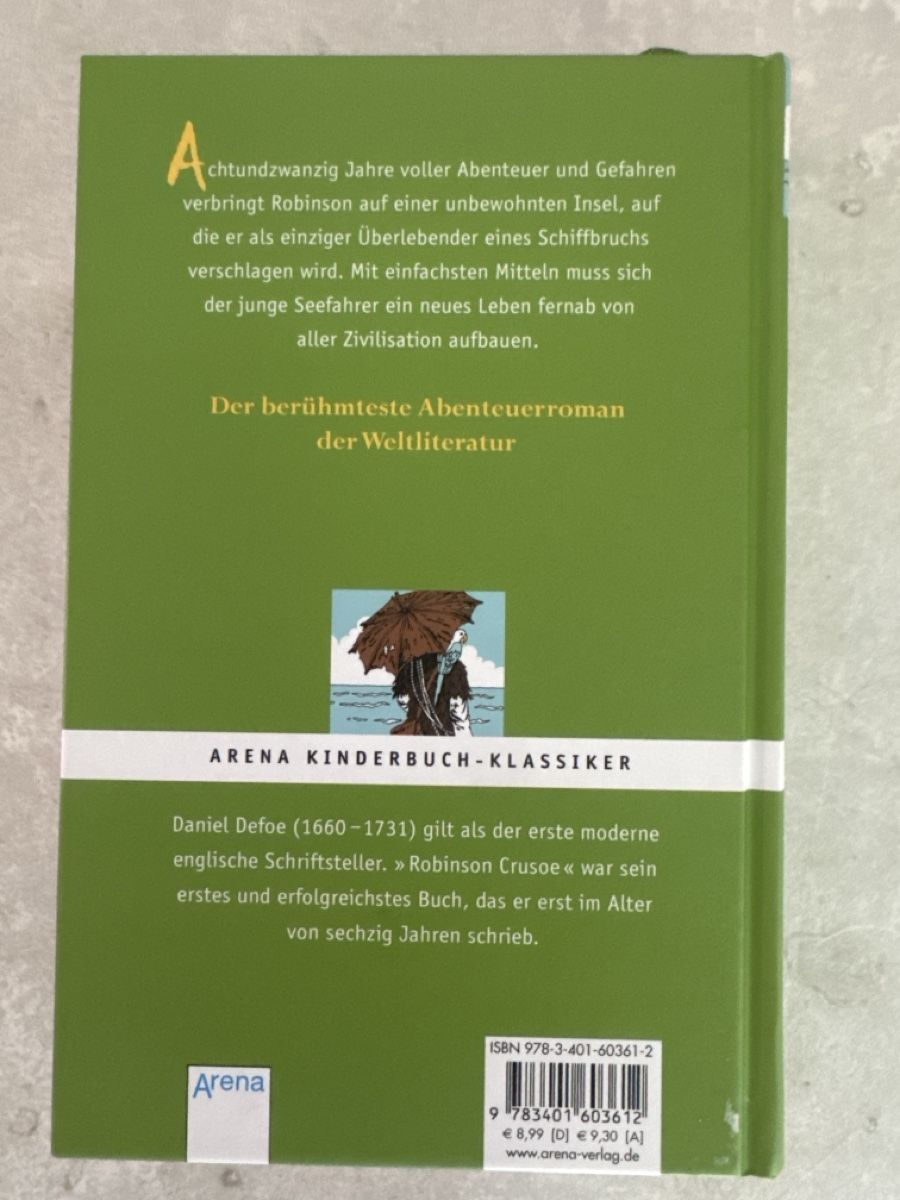 Bücher: Robinson Crusoe, Daniel Defoe  – Gebraucht aus Hagendorn von KALU27 1