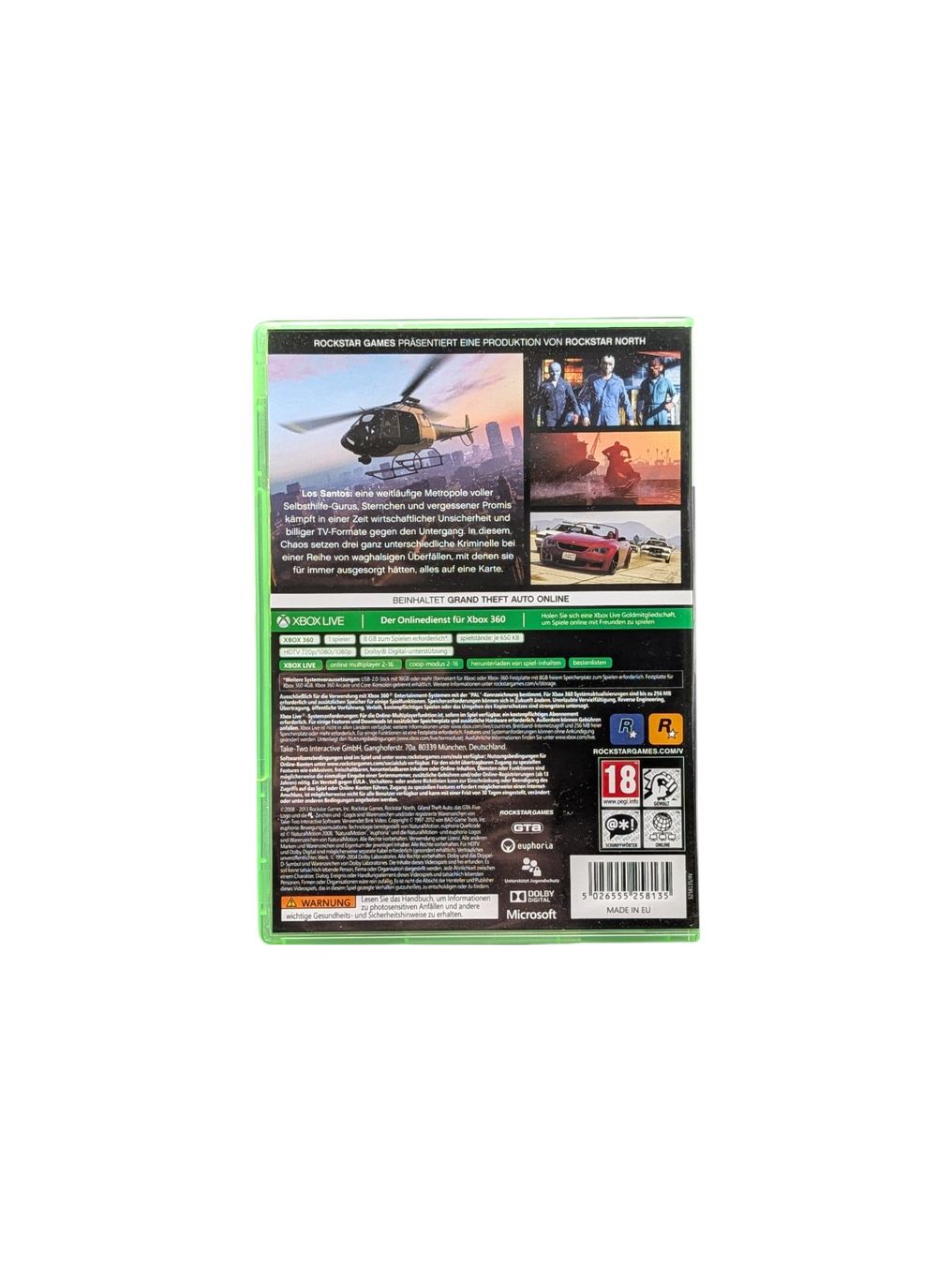 Microsoft Spiele: Grand Theft Auto V Xbox 360 – Gebraucht aus Domat/Ems von IsseldorsShop 1