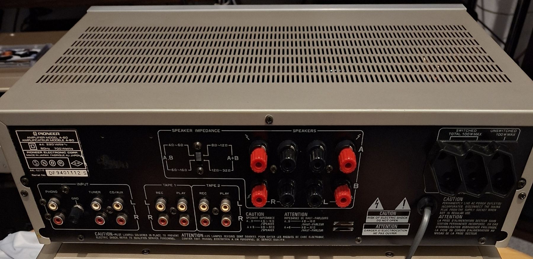 Pioneer Amplificateurs: Verstärker – D'occasion à Effretikon par bero52 1
