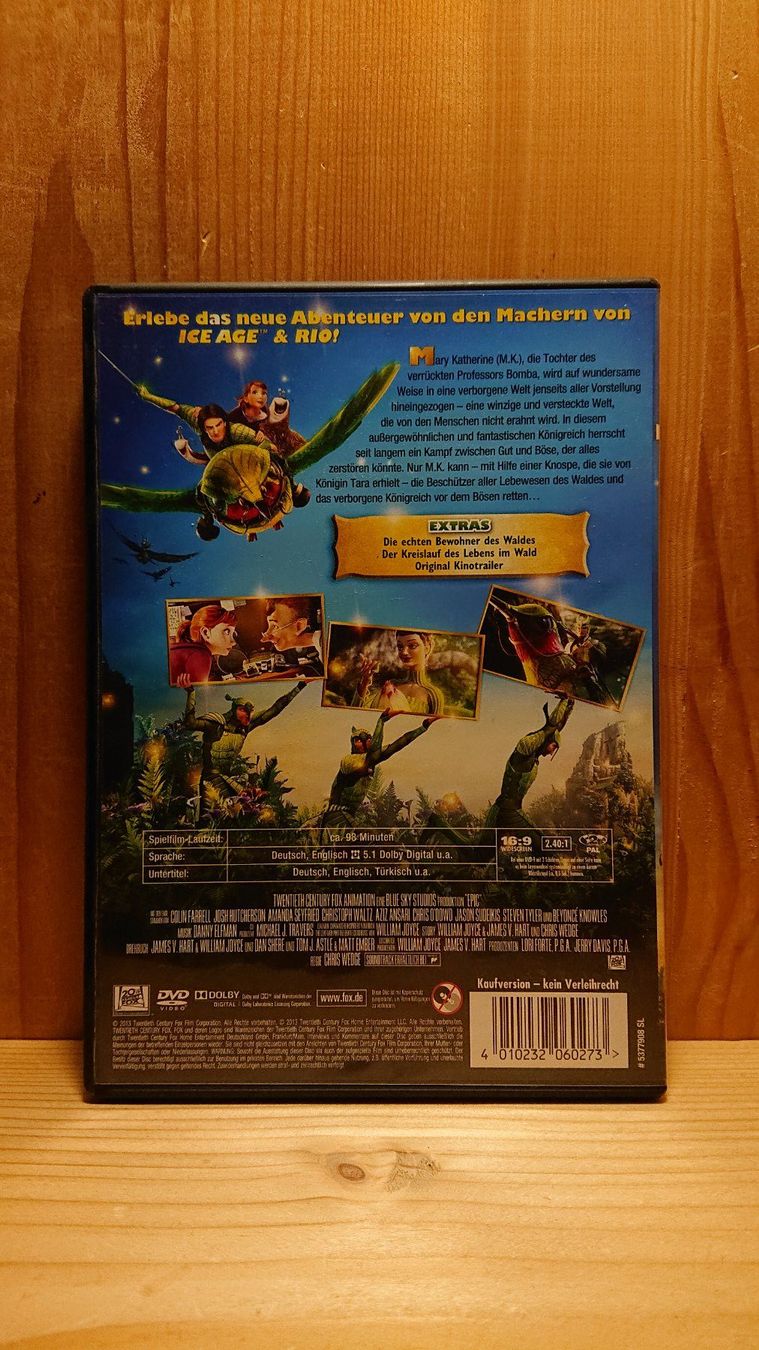 Alle DVDs: EPIC Verborgenes Königreich DVD – Gebraucht aus Wilderswil von Exebub 1