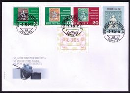 2004+1965_1127_150 Jahre STRUBEL_COMBO-FDC 4x Strubel !!