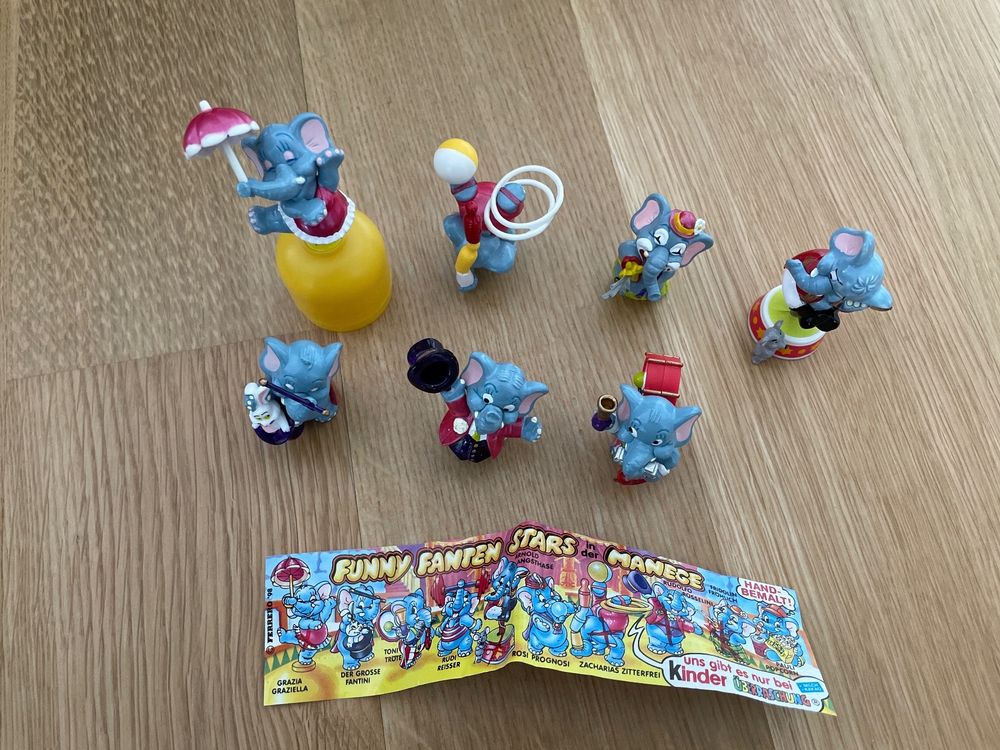 Kinder Überraschungs-Eier Figuren: Funny Fanten | Kaufen auf Ricardo